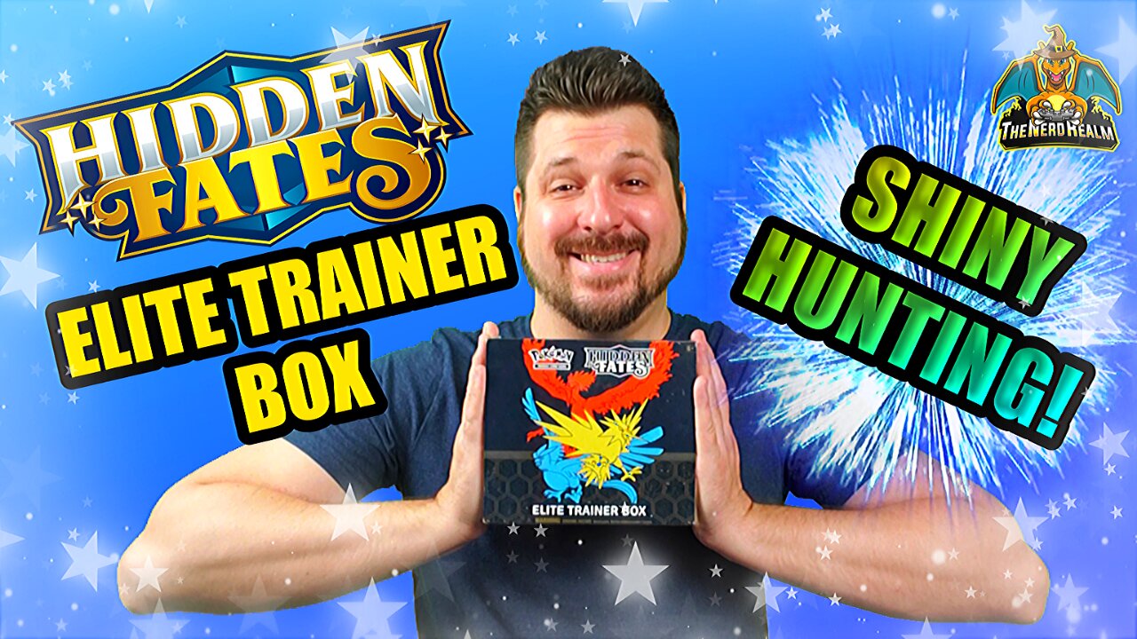 Hidden Fates Elite Trainer Box | Shiny Hunting | Pokemon Opening