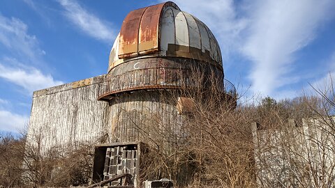 Exploring an Abandoned Observatory | Illinois February 2021