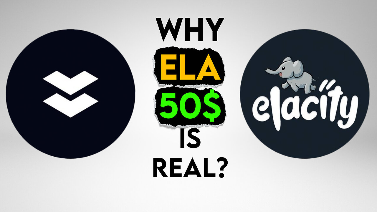 Elastos Price Prediction. Why ELA 50$ more than real?