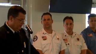 First responder honored