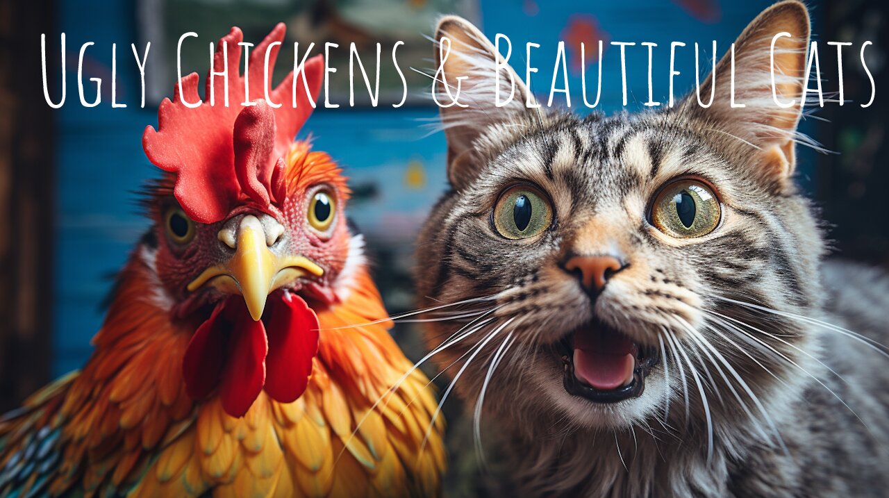 Ugly Chickens, Beautiful Cats and The Chicken Mind Control Bag