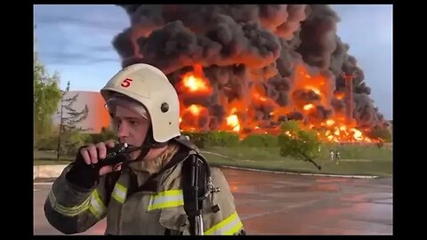 Diyaaradaha aan duuliyaha lahayn ee Ukraine ayaa duqaymo ka geystay kaydka saliidda ee Crimea