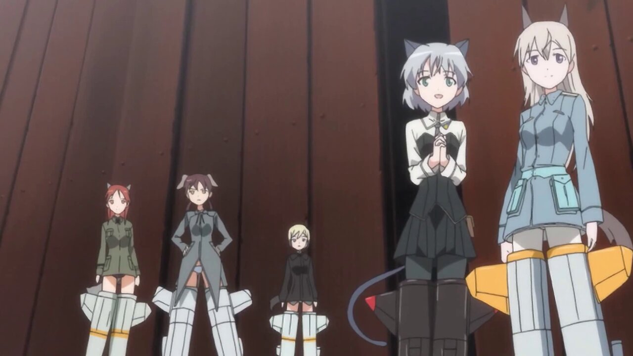 Strike Witches - the witches reuniting