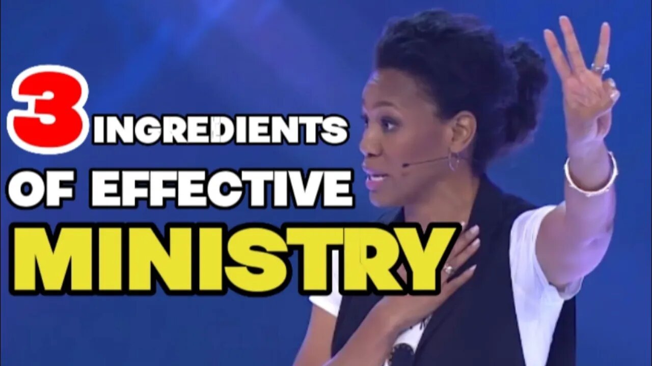 3 Ingredients Of Effective Ministry l Powerful Message l Priscilla Shirer