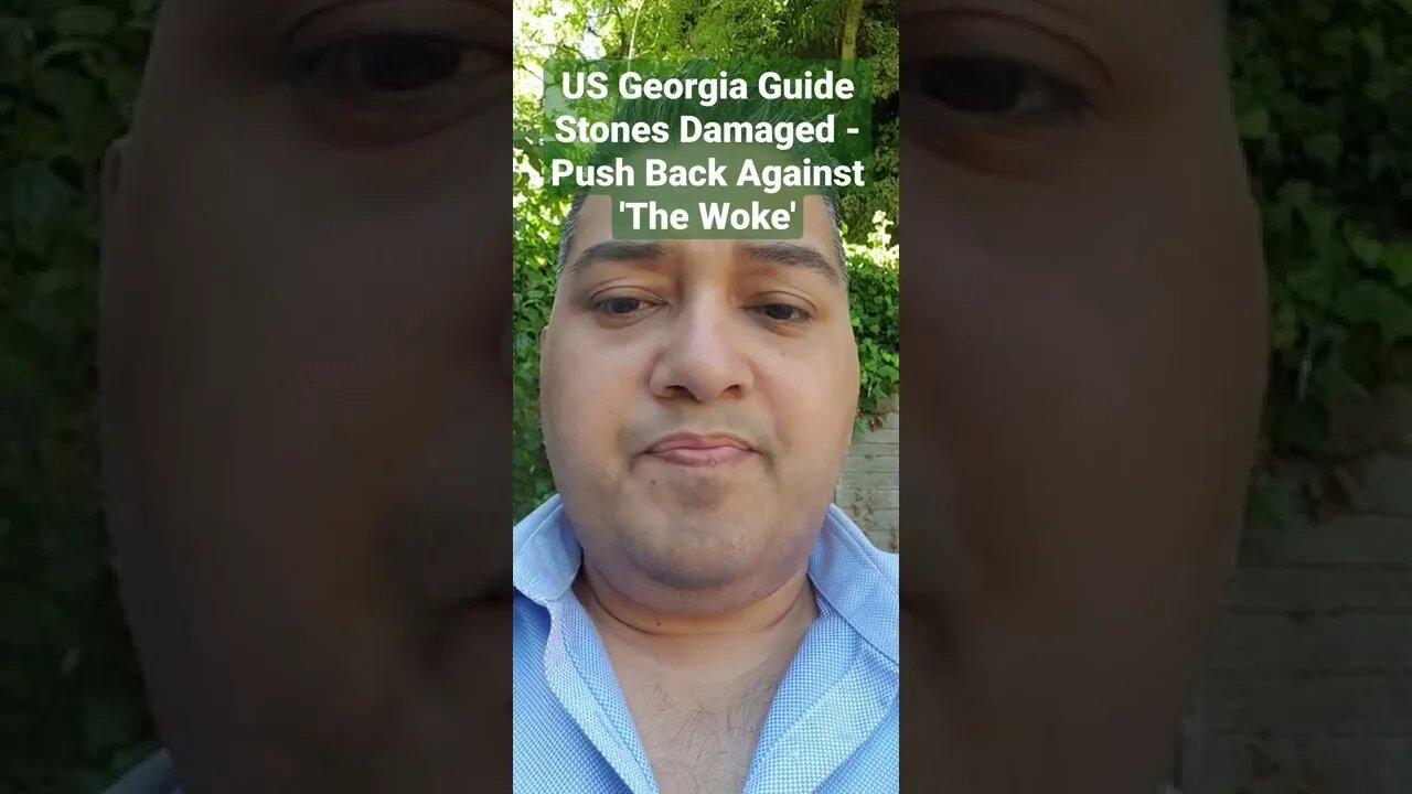#US #Georgia #GuideStones #Damaged - Push Back By #Conservative Values Against 'The #Woke'