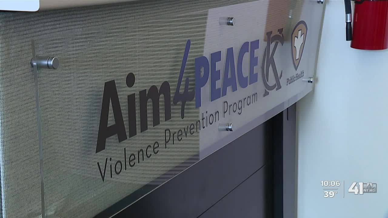 Gun violence survivor credits 'Aim4Peace' for helping turn his life around