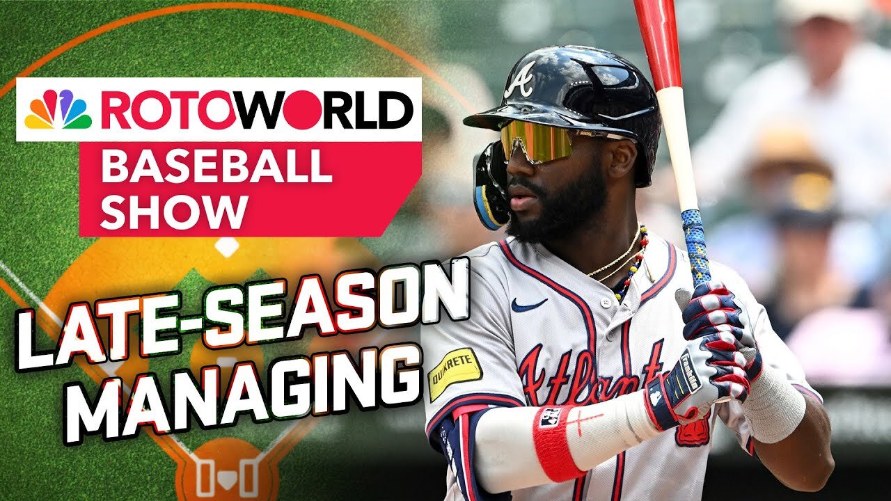 Late-season managing + Caminero call-up, Chisholm fallout | Rotoworld Baseball Show (FULL SHOW)