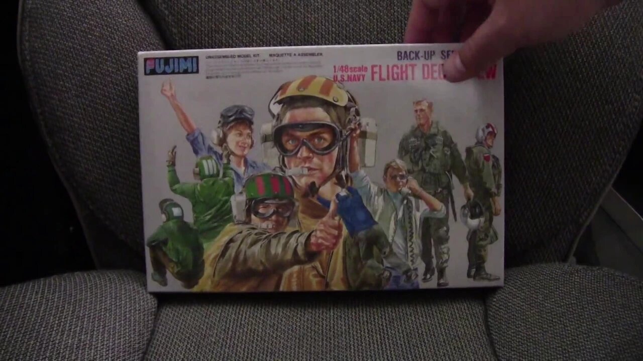 1/48 Fujimi US Navy Flight Deck Crew Review/Preview
