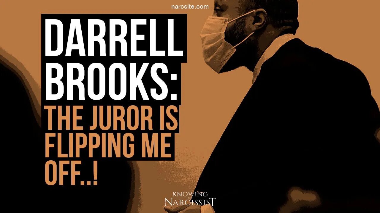 Darrell Brooks : The Juror Is Flipping Me Off!