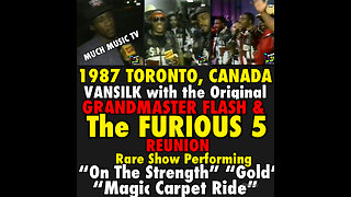 NIMH Ep #817 The Original Grandmaster Flash & The Furious 5 (1987) Reunion #Rare Performance..