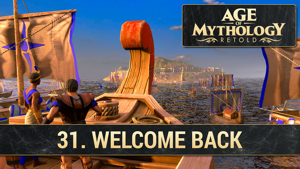 31. Welcome Back | Fall of the Trident (Hard) | Age of Mythology Retold