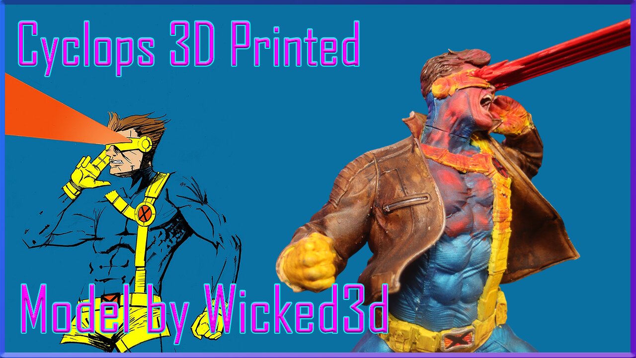 Cyclops 3d Printed - model by Wicked3d