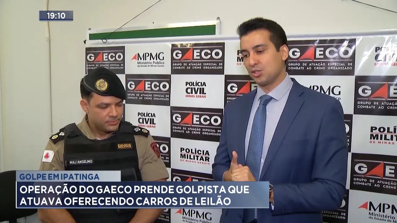 Golpe em Ipatinga: Operação do Gaeco Prende Golpista que Atuava Oferecendo Carros de Leilão.