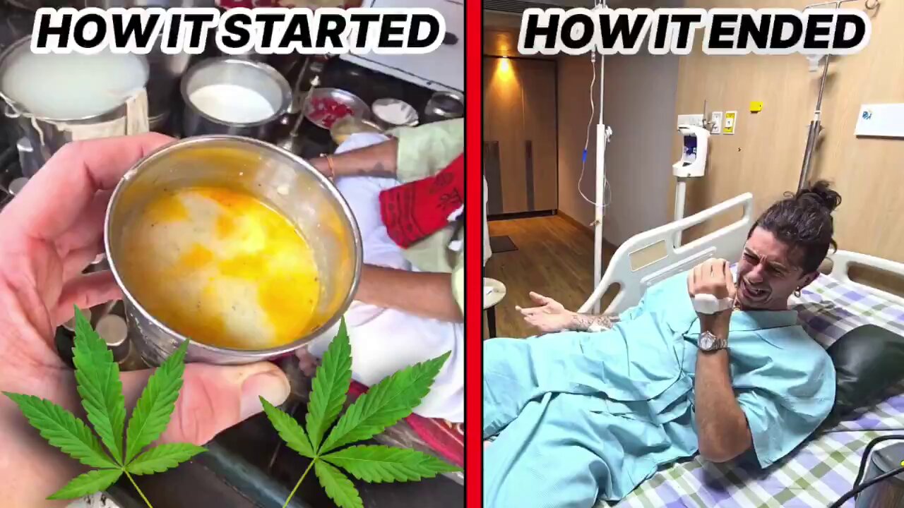 Man Tries Indian street food Ends up in Hospital