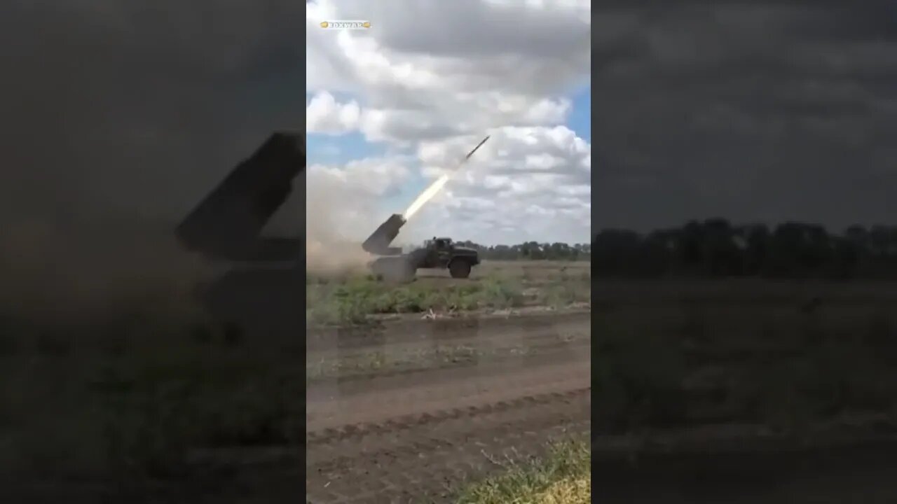 Grad☆ work on the positions of the Armed Forces of Ukraine in the Ugledar direction