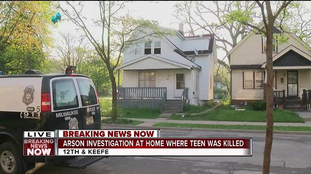 Arson investigation underway at Milwaukee home where 15-year-old boy was beaten to death