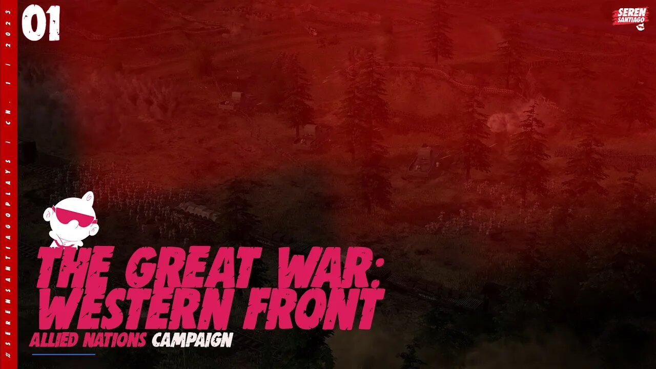 [1] THE ALLIED NATIONS Begin In NEW World War I Strategy Game THE GREAT WAR: WESTERN FRONT!