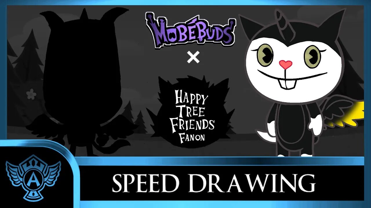 Speed Drawing: Happy Tree Friends Fanon - Figaro | Mobebuds Style