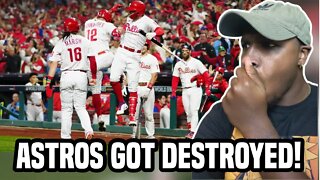 Astros vs. Phillies World Series Game 3 Highlights (11/1/22) | MLB Highlights Reaction