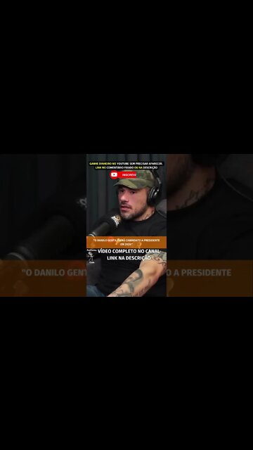 DANILO GENTILI PARA PRESIDENTE EM 2006 #shorts #danilogentili #danilogentile #danilogentilli