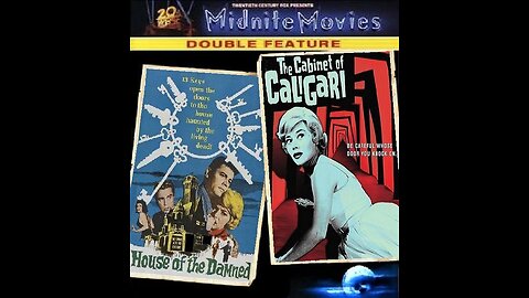HOUSE OF THE DAMNED 1963 & THE CABINET OF CALIGARI 1962 Houses of Horror DOUBLE FEATURE