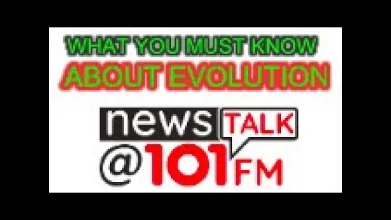 What you must know about Evolution - Radio Interview Bill Morgan