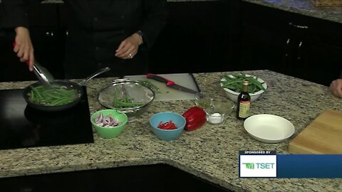 Shape Your Future Healthy Kitchen: Sautéed Green Beans and Bell Peppers