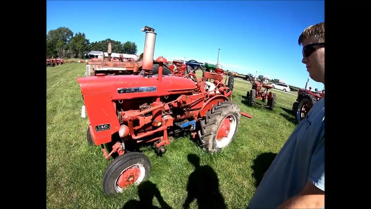 IH and Farmall Auction at Columbus Junction IA. Part 2