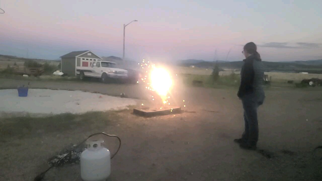 slow motion fireworks