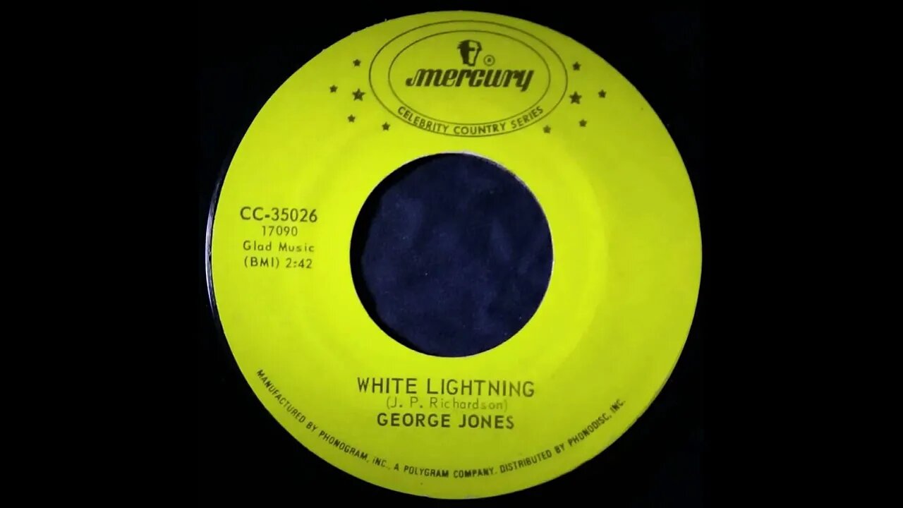 George Jones - White Lightning