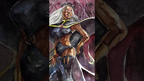 X-Men's Storm The Jinja Ninja time lapse video with model Jayna Wilson