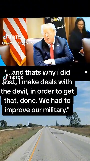 DONALD TRUMP MADE A DEAL WITH THE DEVIL 👿