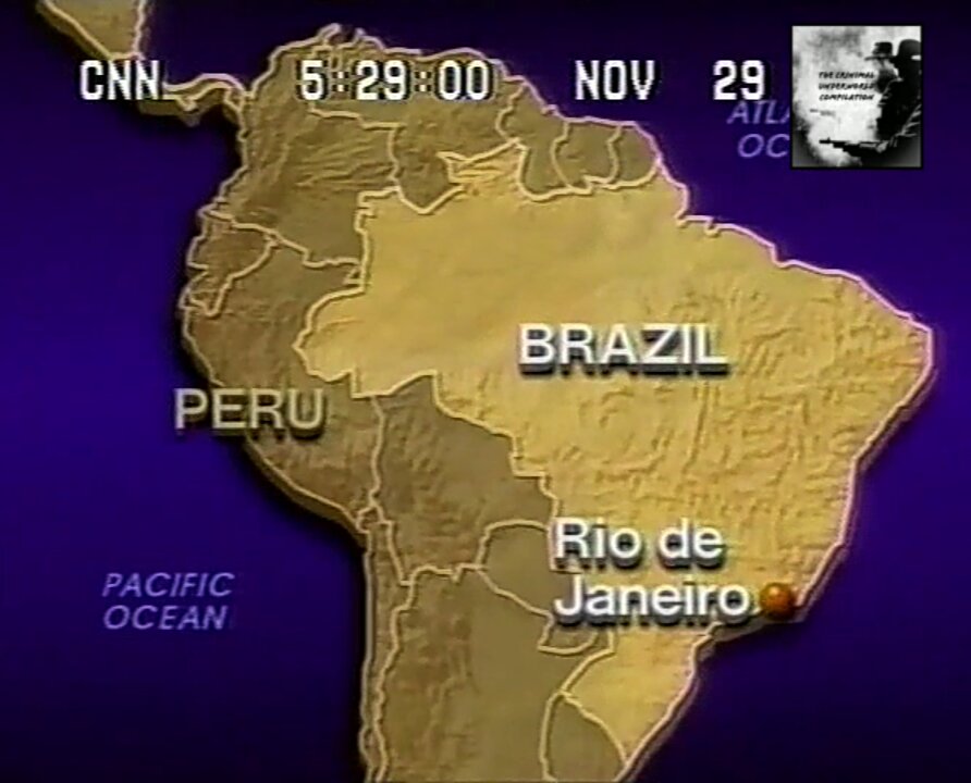 Brazil | Rio De Janeiro | Crime | (1995) #thecriminalunderworldcompletion