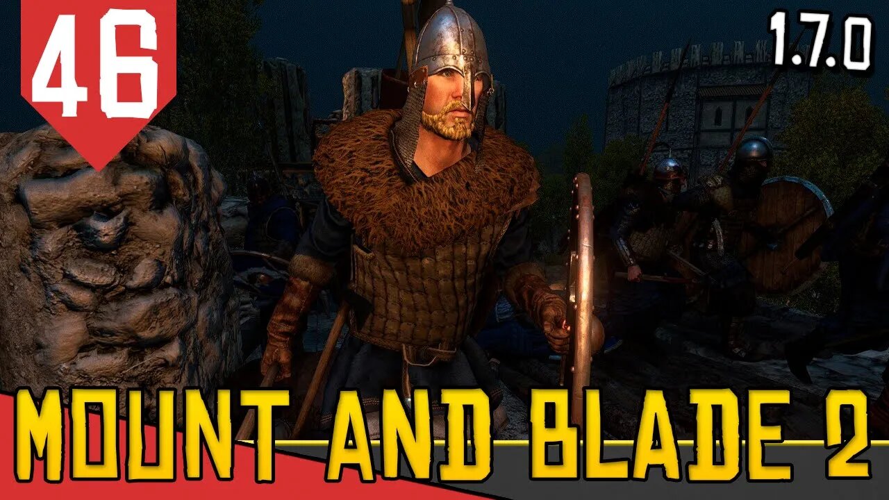 Invadiram a CIDADE - Mount & Blade 2 Bannerlord #46 [Gameplay Português PT-BR]