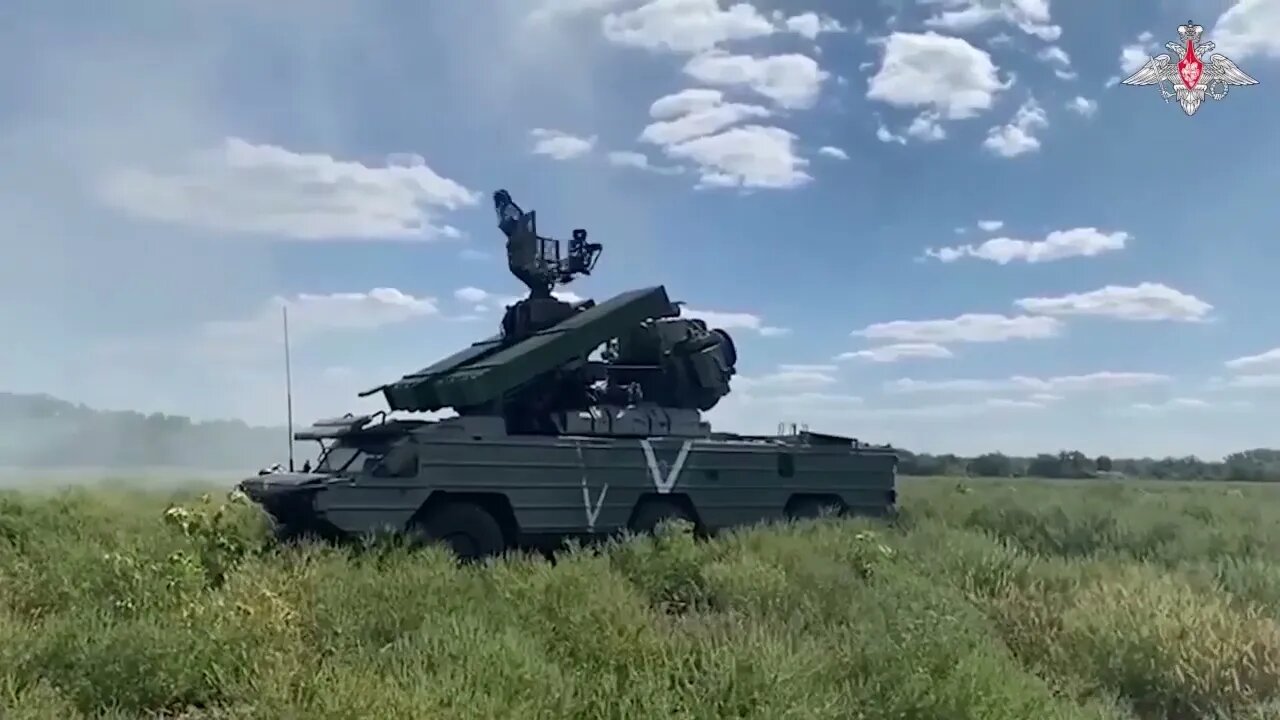 Russian Air Defense System in Action REAL COMBAT FOOTAGE