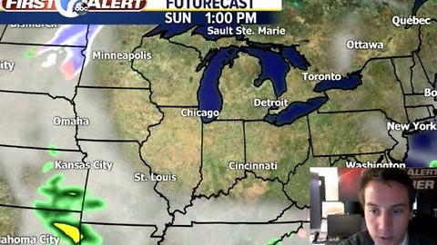 Dry and cool weekend