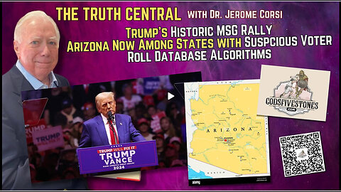 Trump's Historic MSG Rally; A New State Found with Corrupt Voter Roll Algorithms