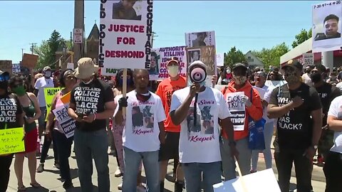 Cleveland protestors demand justice for Desmond Franklin in peaceful demonstration