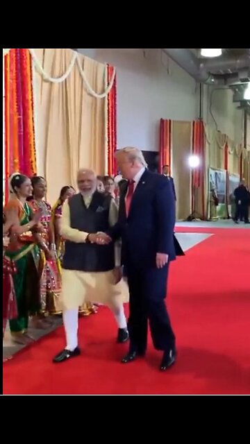 Trump interacted with group of young