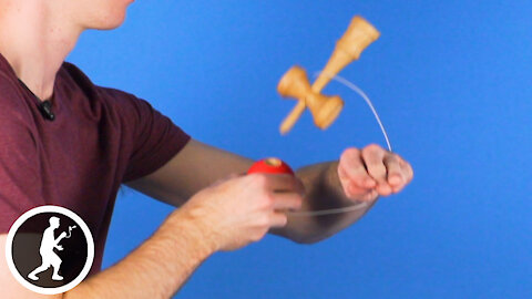 Din's Fire Kendama Trick - Learn How