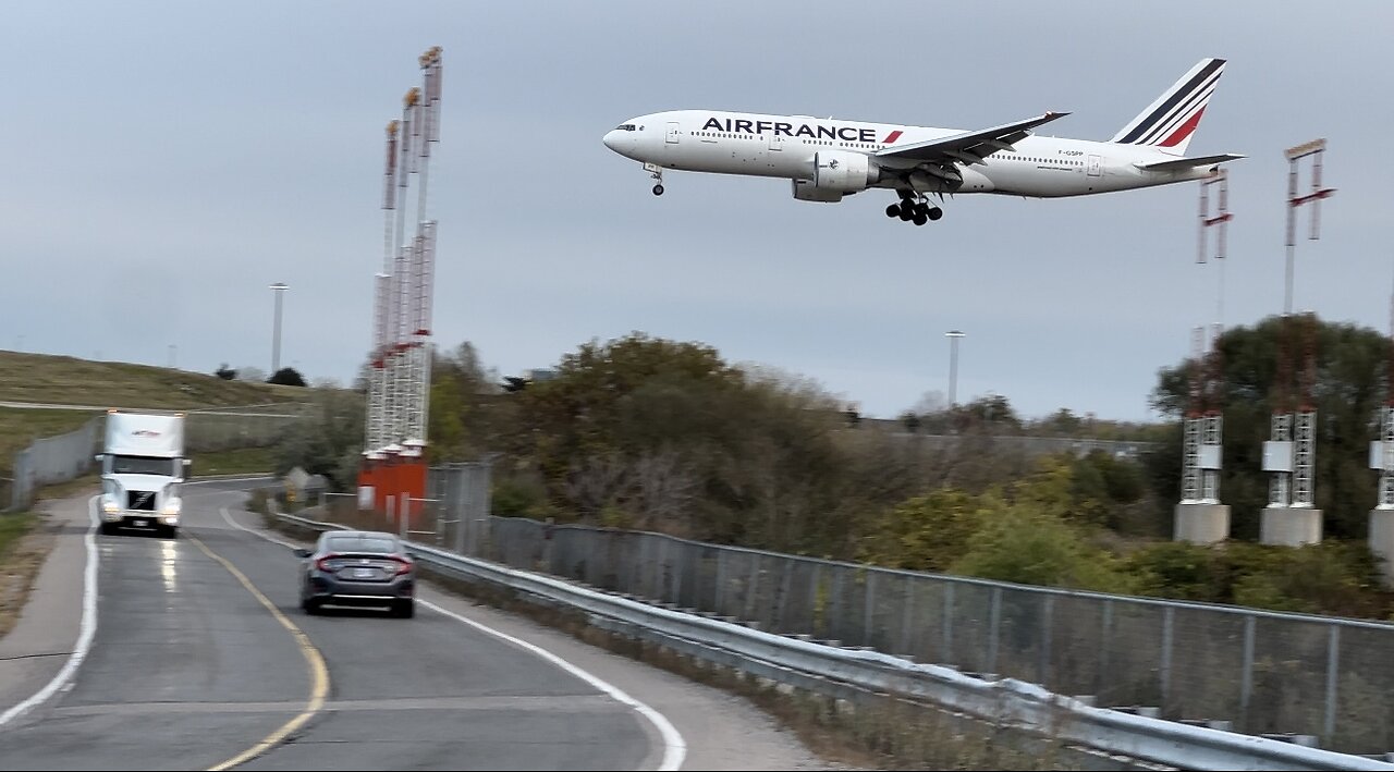 Low Landing, Air France,