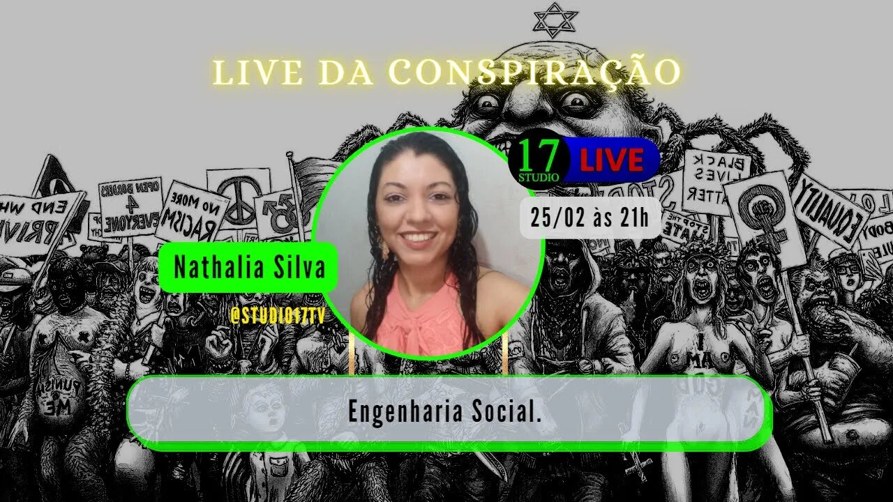 🛑LIVE DA CONSPIRAÇÃO - Engenharia Social