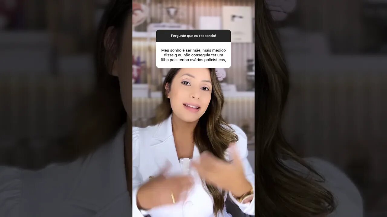 O médico disse que eu não posso engravidar pois tenho ovários Policístico