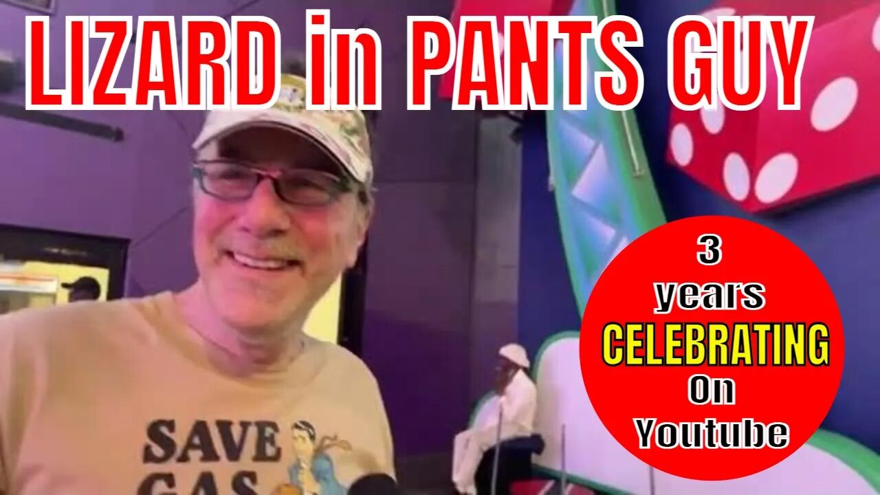 BEST of 2023 - Celebrating 3 Years on Youtube MICHAEL Jackson and Lizard Guy FREMONT STREET -
