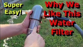 Whole House Spin Down Sediment Filter System - Test and Review