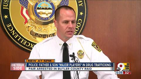 PD: Father, son 'major players' in drug trade