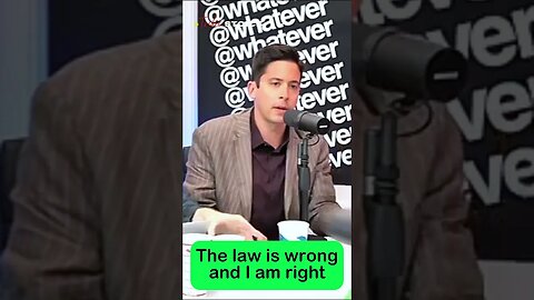 Th law is wrong & I’m right. Michael Knowles debates Keeko and loses some brain cells