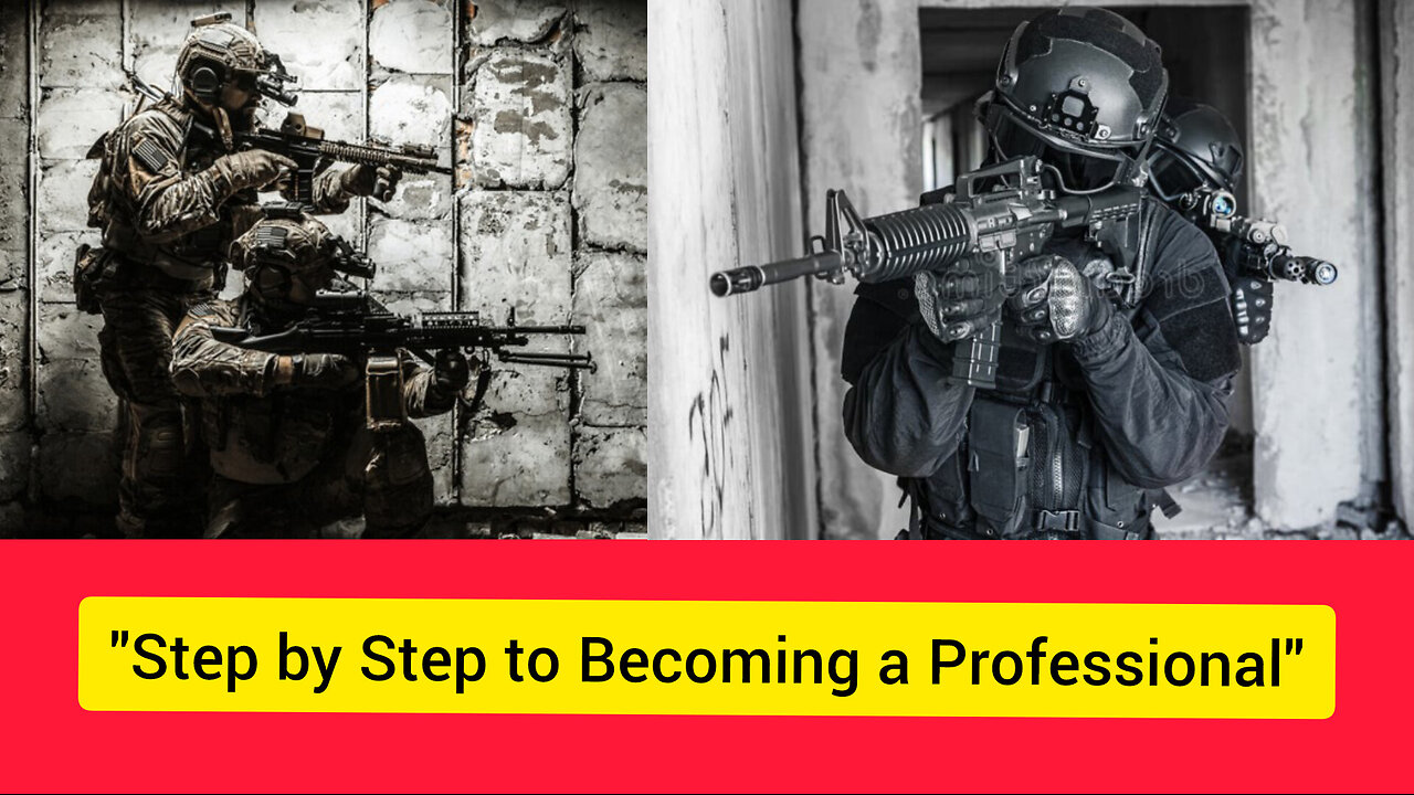 Step by step to becoming a professional