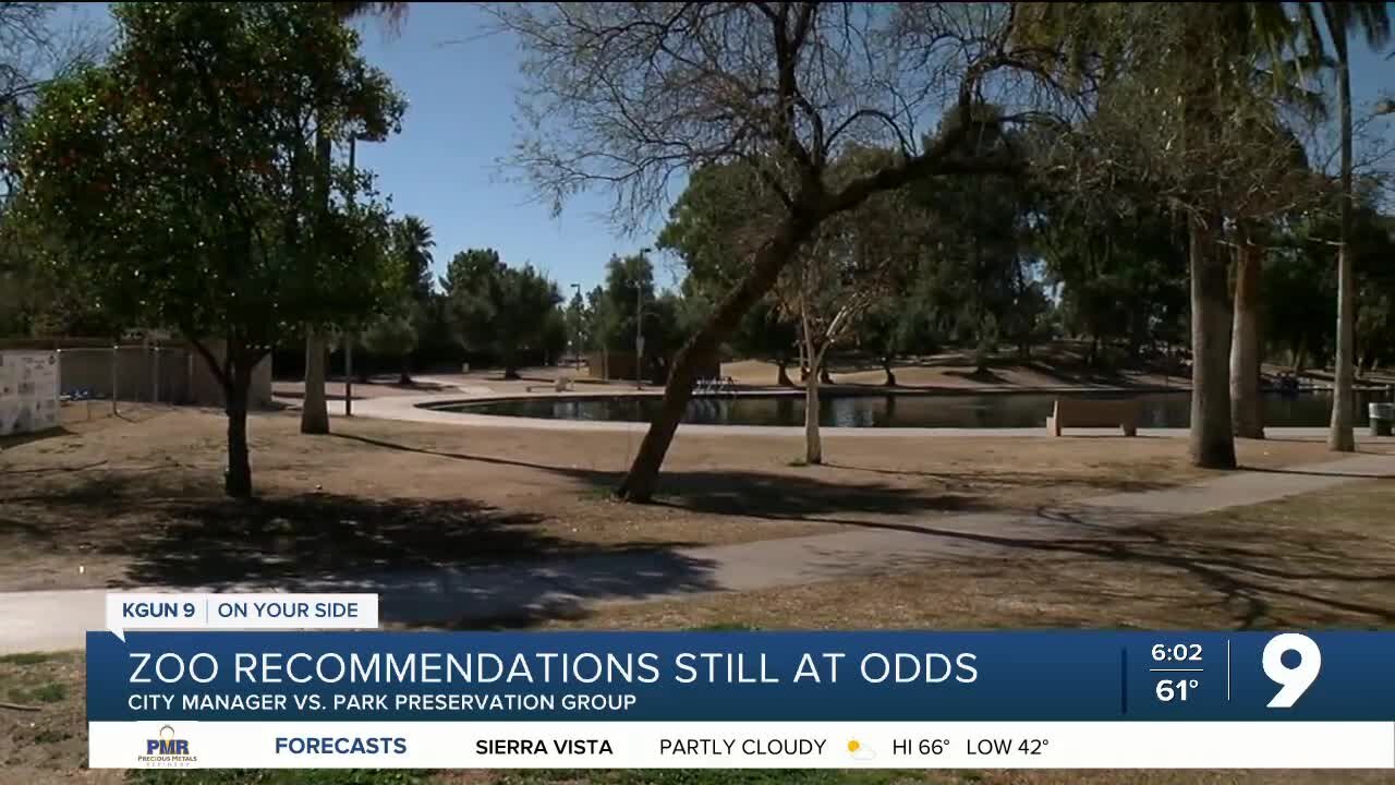 Zoo expansion: Critics at City Manager still at odds