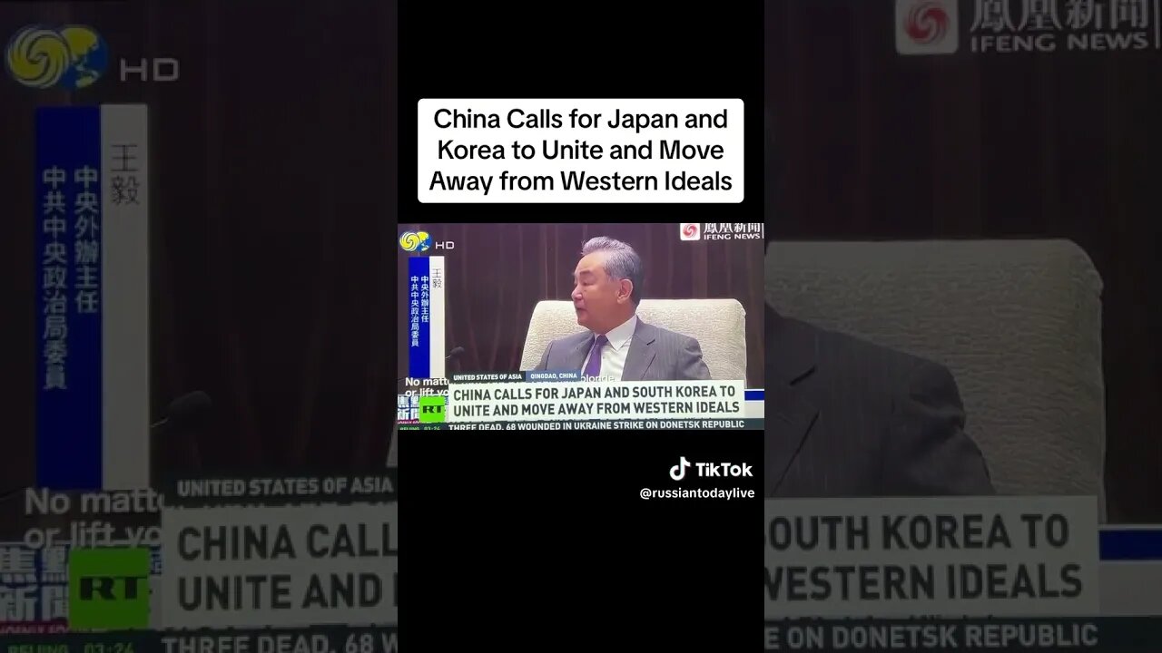 How China Calls For Japan & Korea To Unite, Move Away From Western Ideals